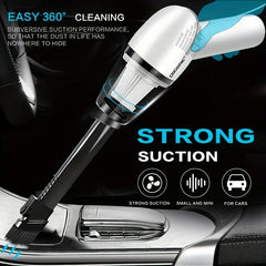 12V Car Vacuum Cleaner Mini Handheld Dust Collector