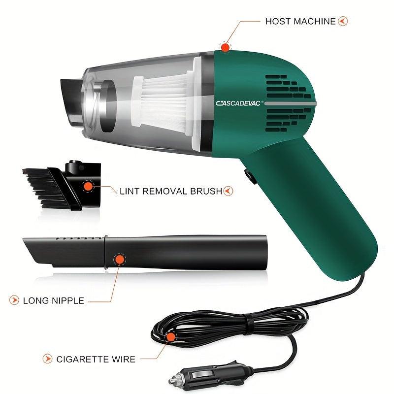 12V Car Vacuum Cleaner Mini Handheld Dust Collector