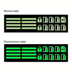 Waterproof Luminous Switch Button Sticker