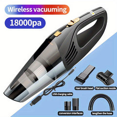 Car Mounted Wireless Vacuum Cleaner Strong Power Large Suction
