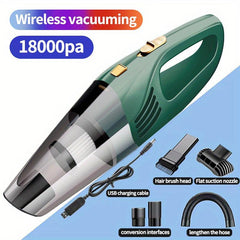 Car Mounted Wireless Vacuum Cleaner Strong Power Large Suction