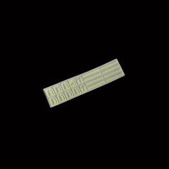 Car Window Button Luminous Sticker Set Night Fluorescent Decals