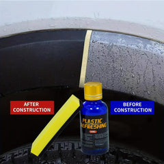 Revive Your Car's Shine with Back To Gloss Auto Plastic Restorer