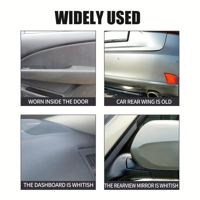 2 Bottles Car Plastic Coating Agent Leather Seat Maintenance Agent