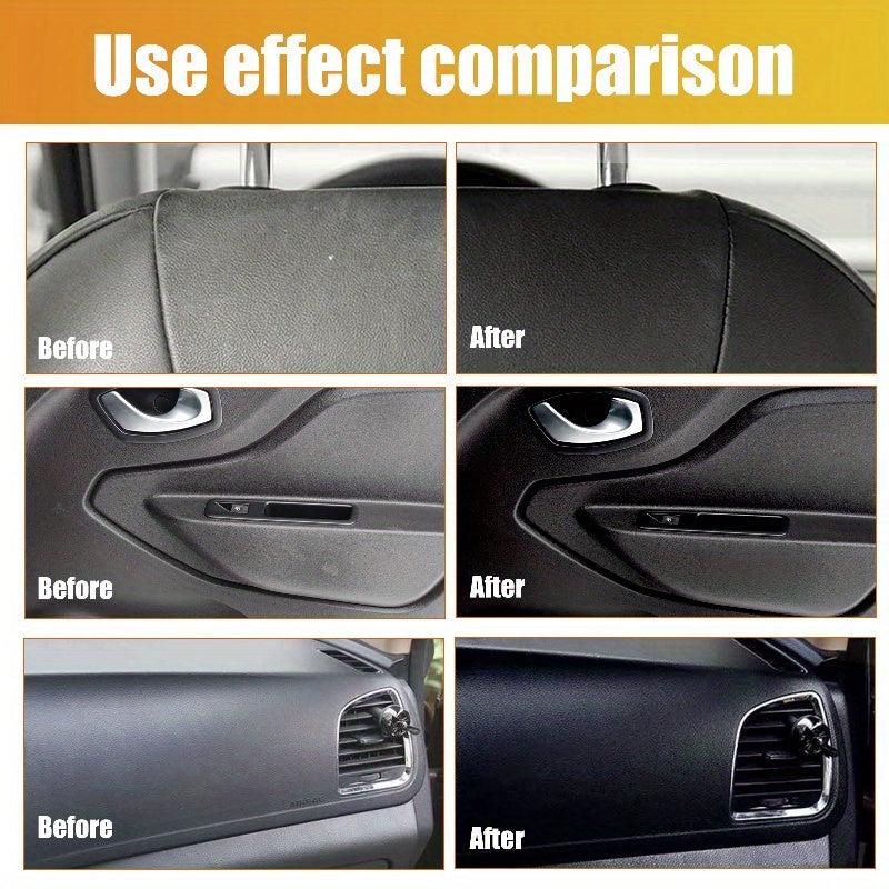 Car Plastic Refurbishment Agent Leather Gloss Cleaner Maintenance