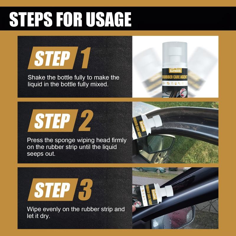 Car Rubber Maintenance Agent Anti Aging Polishing Decontamination
