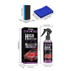 3pcs 3 In 1 Coating Spray High Protection Fast Car Paint Spray