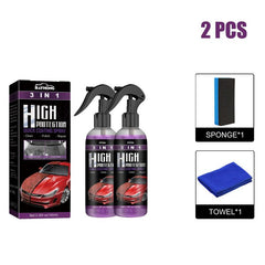 3pcs 3 In 1 Coating Spray High Protection Fast Car Paint Spray