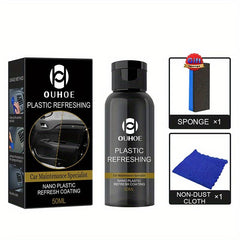 Car Interior Foam Cleaner Spray for Leather Seats and Steering Wheel