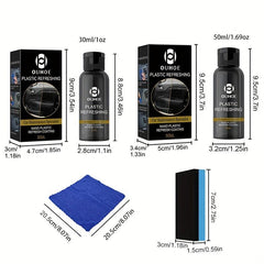 Car Interior Foam Cleaner Spray for Leather Seats and Steering Wheel
