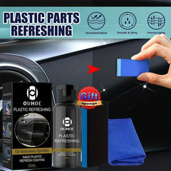 Car Interior Foam Cleaner Spray for Leather Seats and Steering Wheel