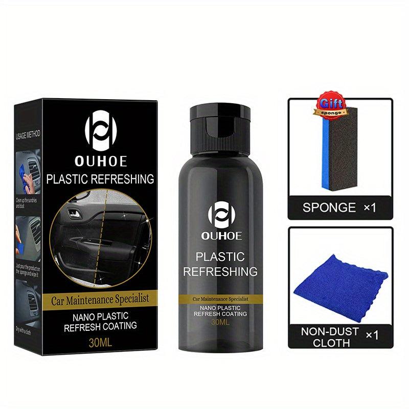 Car Interior Foam Cleaner Spray for Leather Seats and Steering Wheel