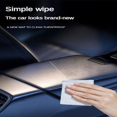 Car Interior Cleaning Wipes - Surface, Plastic, Leather Care