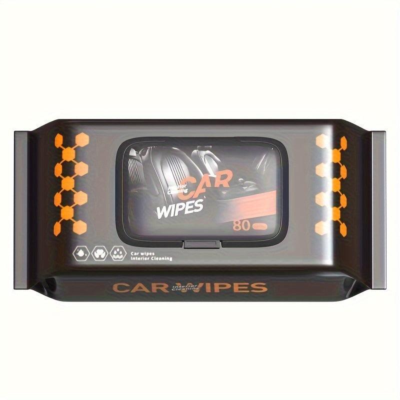 Car Interior Cleaning Wipes - Surface, Plastic, Leather Care