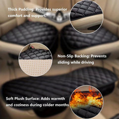 Universal Car Seat Cushion with Memory Silk Cotton Non-Slip Bottom