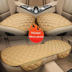 Universal Car Seat Cushion with Memory Silk Cotton Non-Slip Bottom