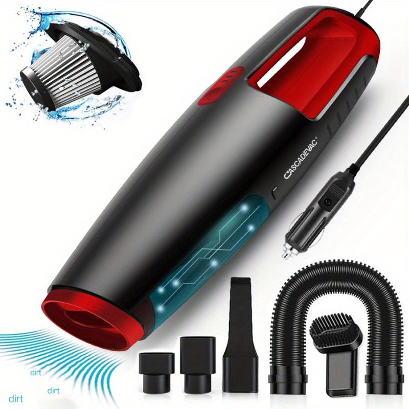 Car Vacuum Cleaner Handheld Wired High Power Dust Cleaning Car Supplies