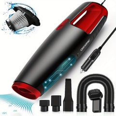 Car Vacuum Cleaner Handheld Wired High Power Dust Cleaning Car Supplies