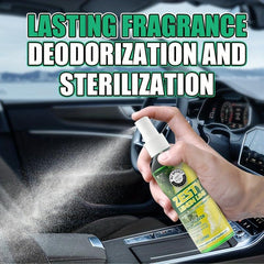 Car Interior Air Freshener Odor Remover Lemon Scent - Dual Use