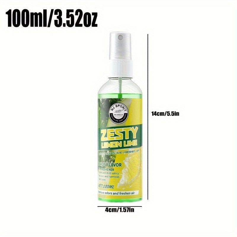 Car Interior Air Freshener Odor Remover Lemon Scent - Dual Use