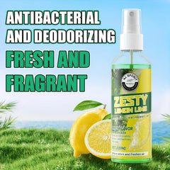 Car Interior Air Freshener Odor Remover Lemon Scent - Dual Use