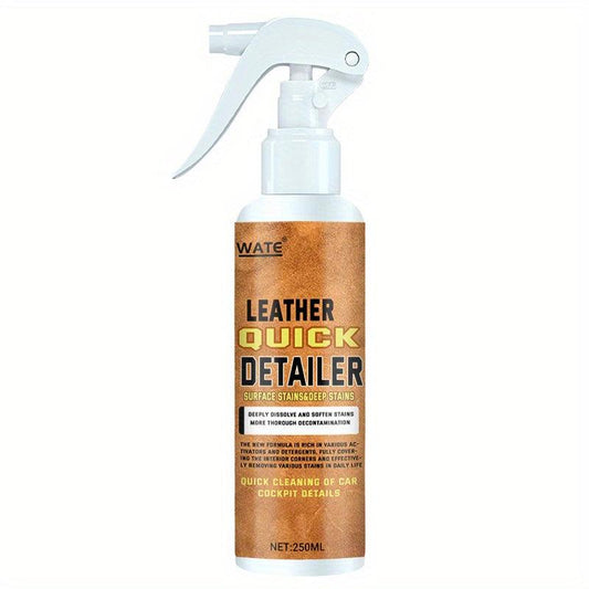 250ml Car Leather Detailing Agent Seat Wash Renovation Spray