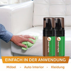 Foam Cleaner Faux Leather Care Wash - Car Interior Sofa Maintenance