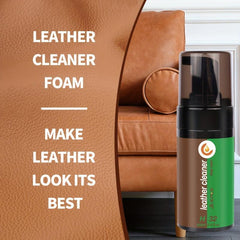 Foam Cleaner Faux Leather Care Wash - Car Interior Sofa Maintenance