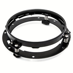 17 LED Headlight Round Ring Headlight Mount Lamp Holder Brackets