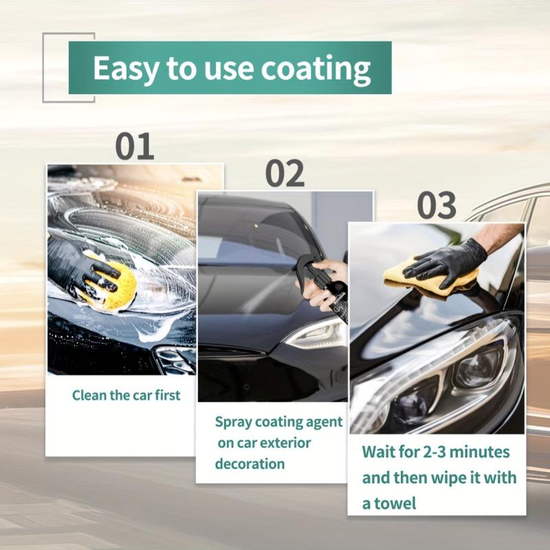 Auto Ceramic Coating 100ml Car Paint Care Anti-scratch Spray