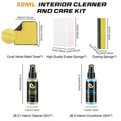 Interior Cleaner & Care Kit 50-200ml - Powerful Decontamination Cleaning Product