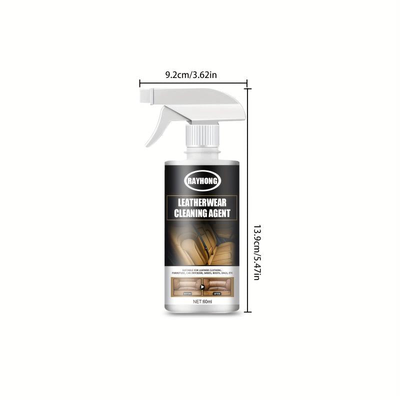 Rayhong Faux Leather Cleaner Car Upholstery Seat Stain Mold Remover