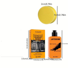 Leather Renovation & Maintenance Wax for Furniture and Car Interior