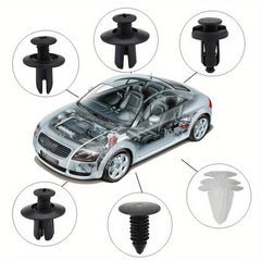 Auto Fastener Clip Mixed Car Body Push Retainer Pin Rivet Bumper Door Trim Panel
