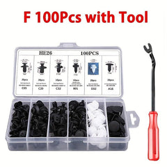 Auto Fastener Clip Mixed Car Body Push Retainer Pin Rivet Bumper Door Trim Panel
