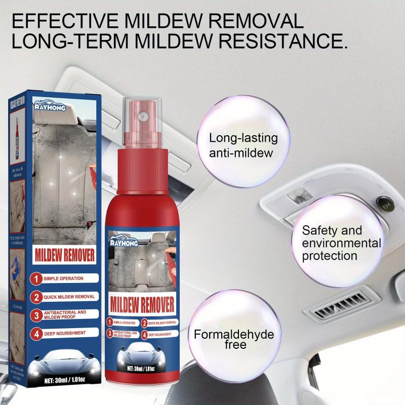 Car Mold Remover Cleaning Spray for Interior Seat Foot Pad Canopy Hair