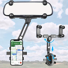 Universal 360 Rear View Car Mirror Phone Mount