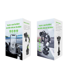360 Degree Cup Holder Mobile Phone Mount for SUV Truck Car