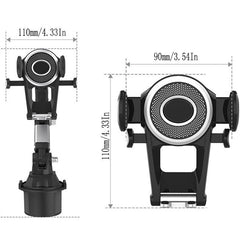 360 Degree Cup Holder Mobile Phone Mount for SUV Truck Car