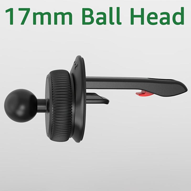 Magnetic Car Phone Holder for Air Vent 17MM Ball Head