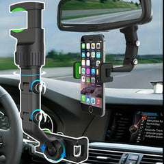 Multifunctional 360 Rotating Car Phone Holder