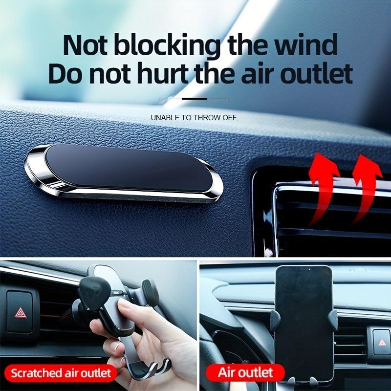 Universal Magnetic Car Phone Holder with Adhesive