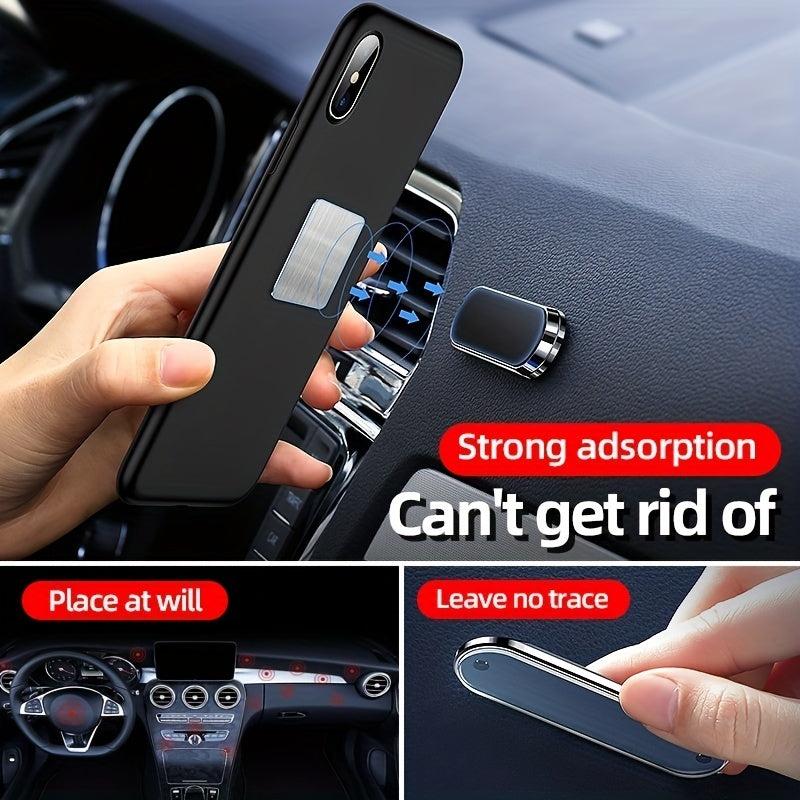 Universal Magnetic Car Phone Holder with Adhesive