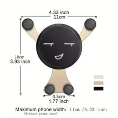Gravity Car Phone Holder Air Vent Mount Cell Smartphone Holder