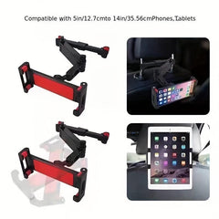 Car Headrest Tablet Mount for iPad Pro Air Mini Galaxy Tabs