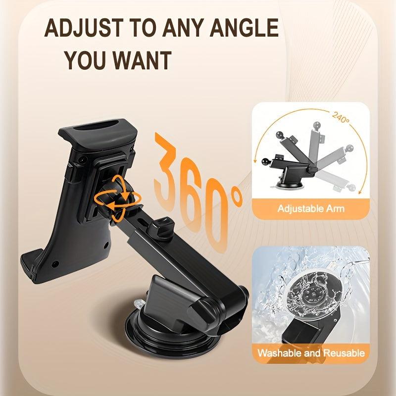 3-In-1 Tablet Holder Phone Mount For Car