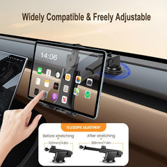 3-In-1 Tablet Holder Phone Mount For Car