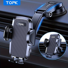 Universal Car Phone Mount 2 IN 1 Handsfree Stand Phone Holder For Car