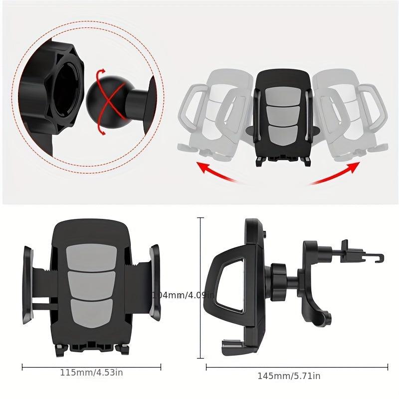 Car Air Outlet Phone Holder Rotatable Mobile Phone Bracket