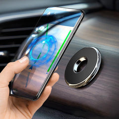 Car Magnetic Phone Holder with Storage - Key Collector